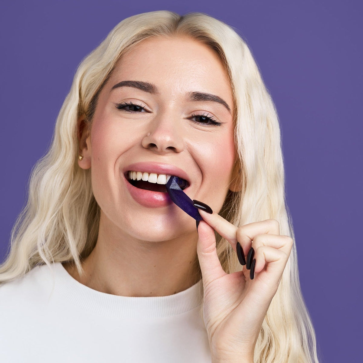 DR dent Purple teeth whitening strips